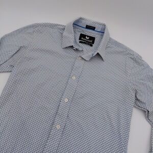 Butter Cloth Icy Cotton Mens Button Down Shirt Slim Fit S Mens Blue Mint Infused